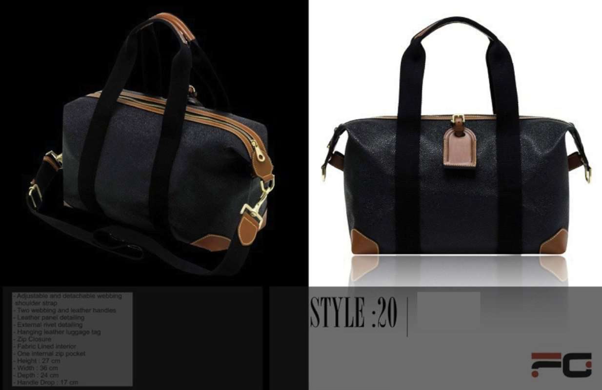 Reisehandtasche für Damen mit geräumigem Design