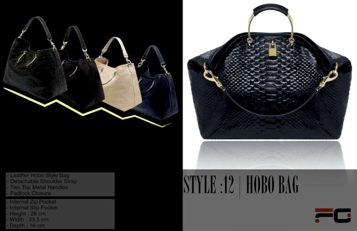 Luxuriöse Handtasche aus echtem Schlangenleder für Damen