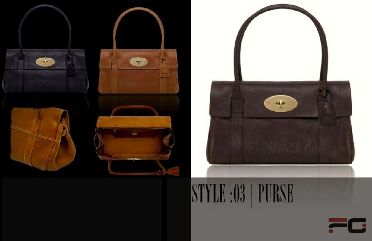 Leichte Damenhandtasche mit schlichtem Design