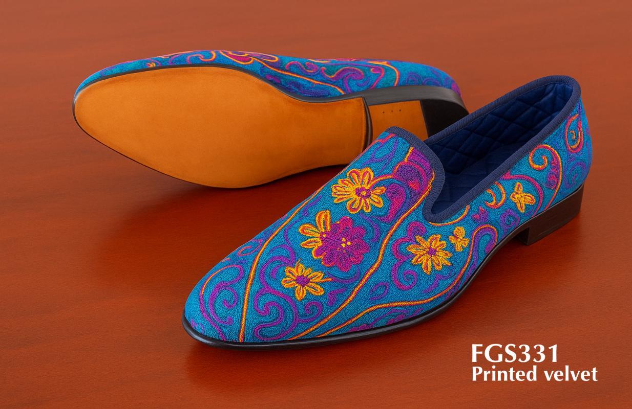 FGS331-Karibik-Samt-Damenpantoffeln