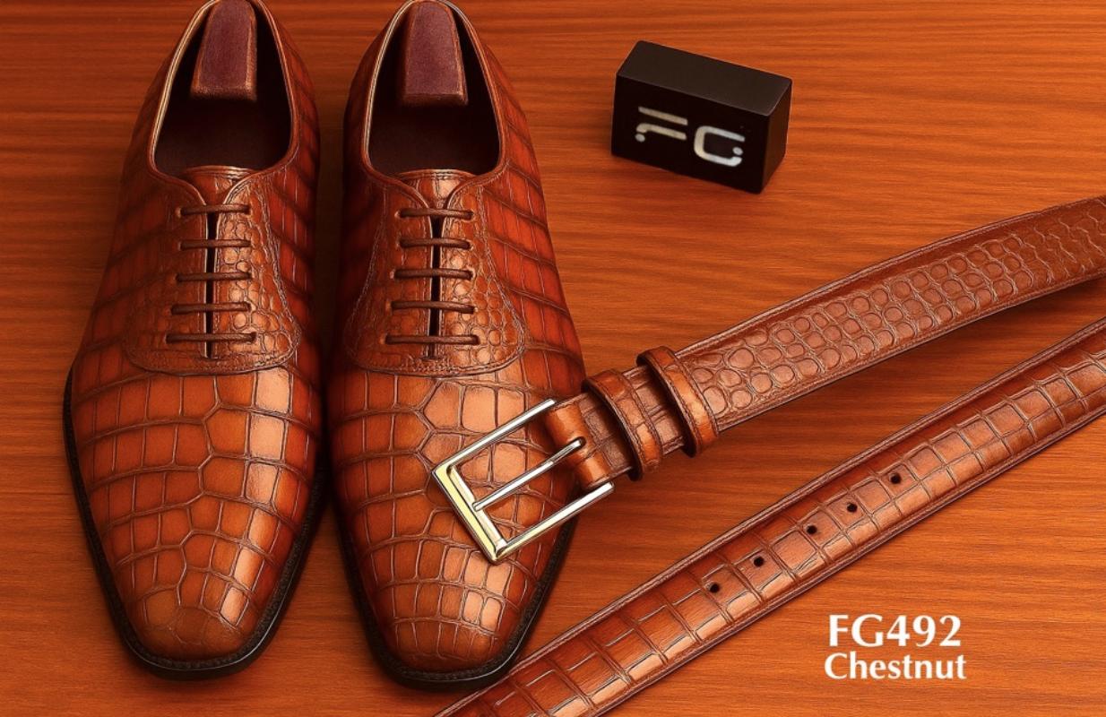 FG492-kastanien-croco-schuh-passender-gürtel