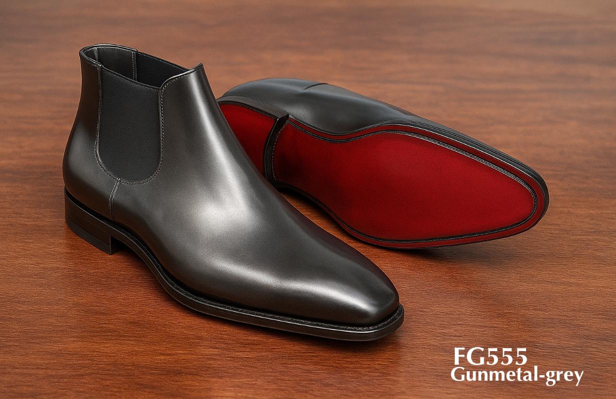 FG555-Gunmetal-graue-Chelsea-Stiefel