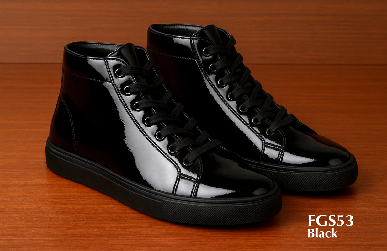 FGS53 High-Top-Sneaker Schwarz
