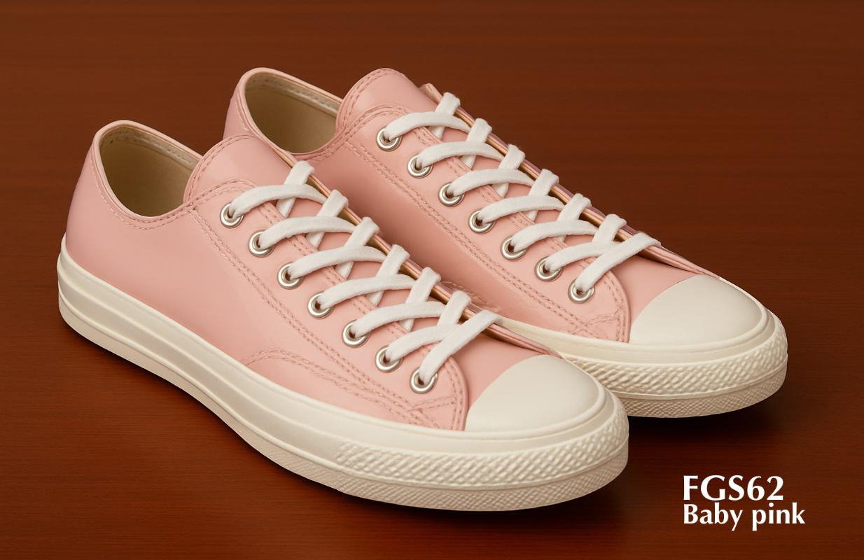 FGS62 babyrosa Ledersneaker